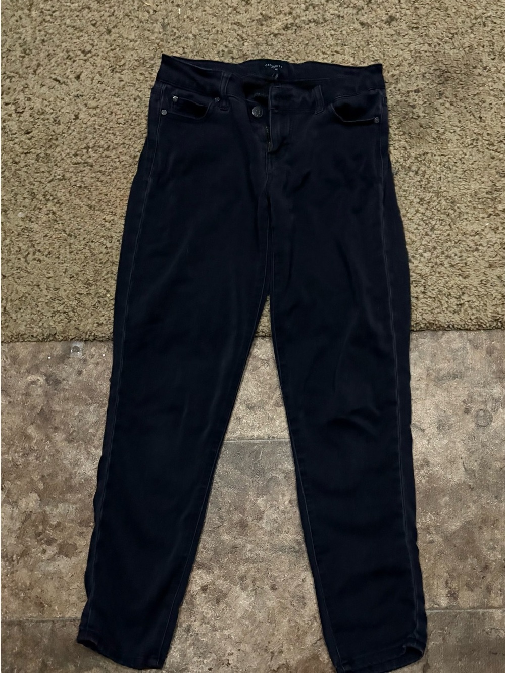 Celebrity Pink Black Rinse Jeans - 7/28 Tag Visible